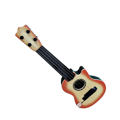 WHAMVOX Kindergitarre Für Anfänger Simulations-gitarrenspielzeug Aus Kunststoff Musikinstrumentenmodelle Kinder-Ukulele-Spielzeug von WHAMVOX