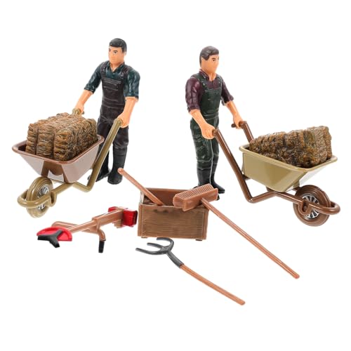WHAMVOX Simuliertes Mini Bauernhof Werkzeug Robuste Farmgeräte Miniatur Figuren Realistische Bauernhofdekoration für Schreibtisch und DIY Modellbau Enthusiasten WHAMVOX Simuliertes Mini Bauernhof Werkzeug Robuste Farmgeräte Miniatur Figuren Realistische Bauernhofdekoration für Schreibtisch und DIY Modellbau Enthusiasten von WHAMVOX