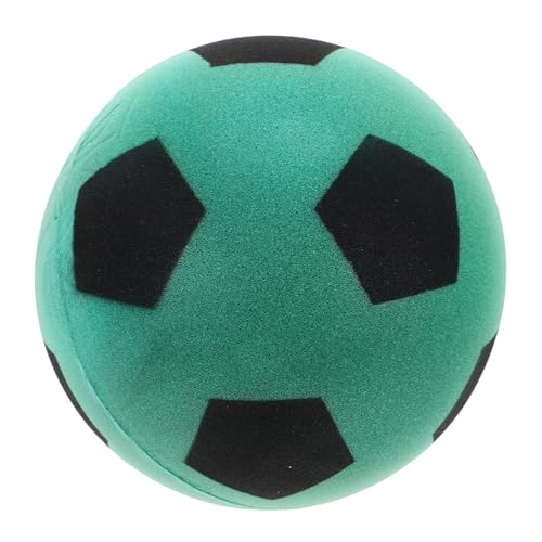 WHAMVOX Stiller Fußball Jonglieren Mit Fußball Weicher Fußball Für Drinnen Fußball Drinnen Lautloser Fußball Für Drinnen Kleinkind Fußball Kinderfußball Für Drinnen Pu-Schaum Green von WHAMVOX