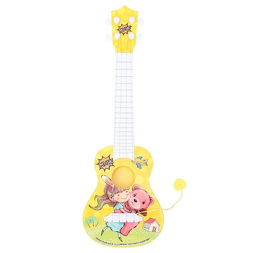 WHAMVOX Weiße Kinder Ukulele Kinder Musikspielzeug Mini Instrumente Spielzeug Kinderspielzeug von WHAMVOX