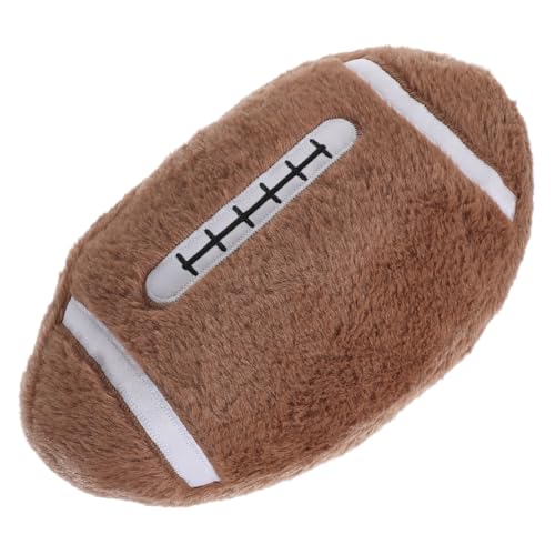 WHAMVOX üsch Rugby Kissen Sportliches Sofa Ball Kissen Flauschiges Deko Kissen Für Fans Perfektes Zur Party Ideal Für Wohnzimmer Und Schlafzimmer von WHAMVOX