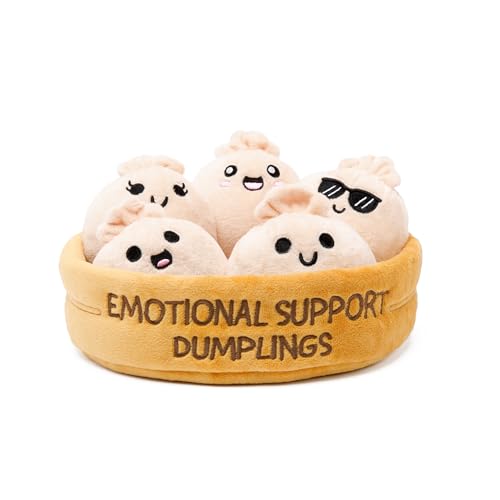 WHAT DO YOU MEME? Emotional Support Dumplings - Plüschknödel-Spielzeug, Stofftier von Emotional Support Plushies Medium WHAT DO YOU MEME? Emotional Support Dumplings - Plüschknödel-Spielzeug, Stofftier von Emotional Support Plushies Medium von WHAT DO YOU MEME?