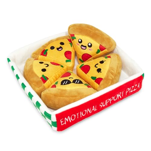 WHAT DO YOU MEME? Emotional Support Pizza - Plush Pizza by Emotional Support Plushies von WHAT DO YOU MEME?