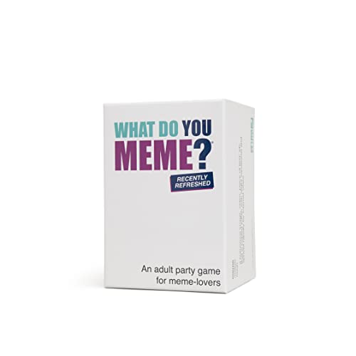 WHAT DO YOU MEME? Party-Kartenspiel von WHAT DO YOU MEME?