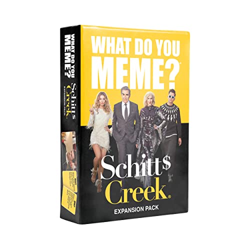 WHAT DO YOU MEME? Schitt's Creek Erweiterungspack - Entwickelt, um hinzugefügt zu Werden, was Sie EME? Core Party Game von WHAT DO YOU MEME?