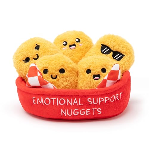 What Do You Meme Emotional Support Nuggets - Plush Nuggets Stuffed Animal von WHAT DO YOU MEME?