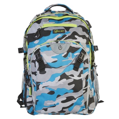 Wheel Bee® Rucksack Generation Z, camouflage blau von WHEEL BEE