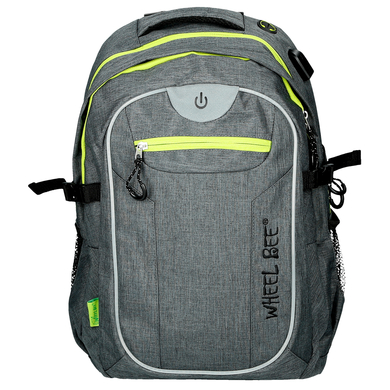 Wheel Bee® Rucksack Revolution, grau von WHEEL BEE