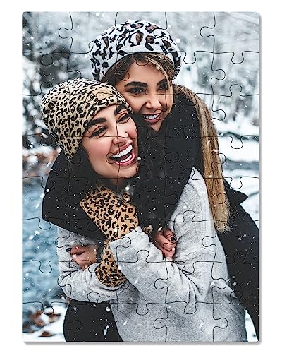 WHITE BOARD GAME Puzzle Personalisiert auf Holz 13x18cm 40 Teile - Fotopuzzle mit Eigenem Bild - Foto e Originelles Geschenk von WHITE BOARD GAME