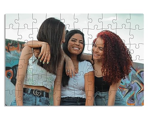 WHITE BOARD GAME Puzzle Personalisiert auf Holz 30x20cm 60 Teile - Fotopuzzle mit Eigenem Bild - Foto e Originelles Geschenk von WHITE BOARD GAME