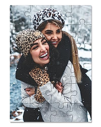 WHITE BOARD GAME Puzzle Personalisiert auf Karton 14x20cm 24 Teile - Fotopuzzle mit Eigenem Bild - Foto e Originelles Geschenk von WHITE BOARD GAME