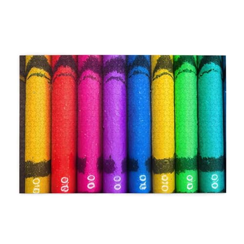 Puzzles1000 Teile WHJDPP Farbige Buntstifte Muster pädagogische intellektuelle Holzpuzzles, lustige Puzzles, Stressabbau-Puzzles Puzzles1000 Teile WHJDPP Farbige Buntstifte Muster pädagogische intellektuelle Holzpuzzles, lustige Puzzles, Stressabbau-Puzzles von WHJDPP