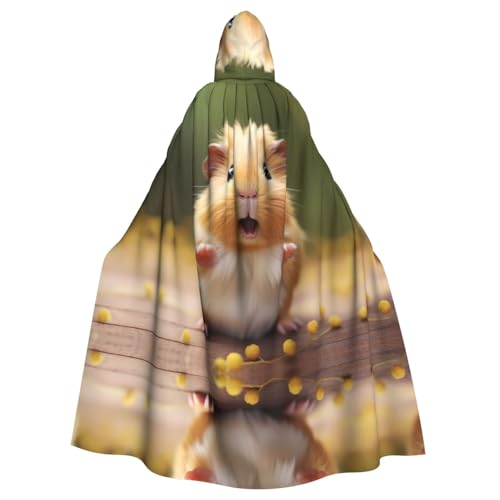 WHJSHOP Halloween Erwachsene Kapuzenumhang für Partys und Kostüme – Pflegeleicht, niedliches Meerschweinchen bedruckt WHJSHOP Halloween Erwachsene Kapuzenumhang für Partys und Kostüme – Pflegeleicht, niedliches Meerschweinchen bedruckt von WHJSHOP