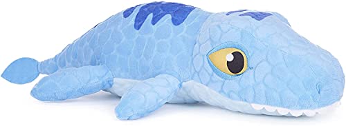 Jurassic World Camp Kreidezeit Plüschtier, 30,5 cm, Ankylosaurus Mosasaurus Indominus (Cretaceous Mosasaurus) von WHL