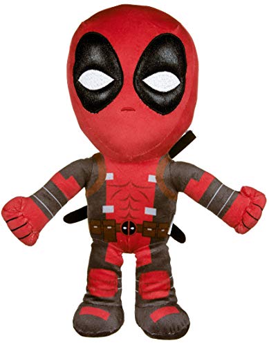 Marvel Deadpool Plüschtier Haltung Offene Arme, Hand Herz, genehmigt und Überraschung - 30 cm (12 Zoll) (Deadpool Pose Offene Arme) von WHL