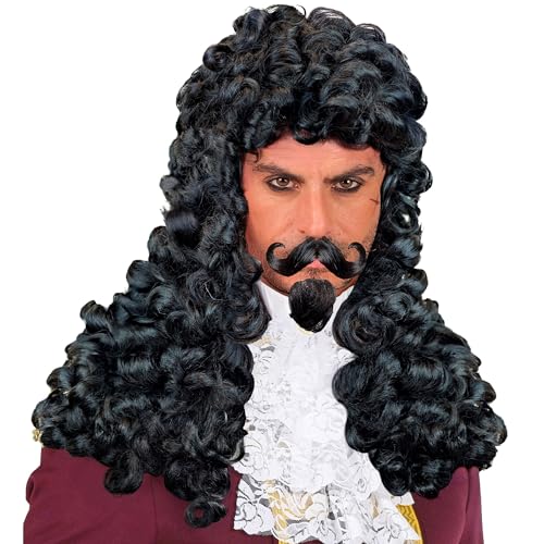 W WIDMANN MILANO Party Fashion 6200H Perücke Kapitän mit Schnurr- und Spitzbart, Herren, Mehrfarbig, One Size W WIDMANN MILANO Party Fashion 6200H Perücke Kapitän mit Schnurr- und Spitzbart, Herren, Mehrfarbig, One Size von WIDMANN MILANO PARTY FASHION