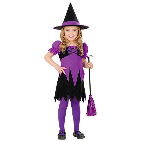 W WIDMANN MILANO Party Fashion - Kinderkostüm Hexe, Kleid mit Hut, Magierin, Verkleidung für Halloween W WIDMANN MILANO Party Fashion - Kinderkostüm Hexe, Kleid mit Hut, Magierin, Verkleidung für Halloween von W WIDMANN MILANO Party Fashion