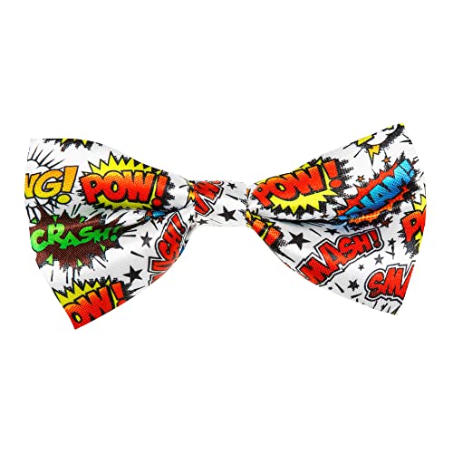 Widmann 00805 - Fliege Pop Art, Bowtie, Comic, Accessoire, Kostüm, Karneval, Mottoparty von W WIDMANN MILANO Party Fashion