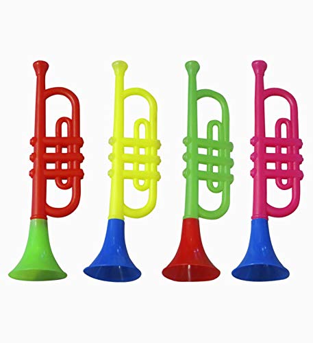 Widmann 2720T - Trompete mit Sound, 30 cm, farbig sortiert, Fasching, Karneval, Mottoparty Widmann 2720T - Trompete mit Sound, 30 cm, farbig sortiert, Fasching, Karneval, Mottoparty von WIDMANN MILANO PARTY FASHION
