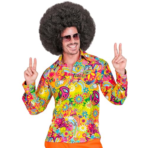 W WIDMANN MILANO Party Fashion - Hemd Hippie, Hipster, Flower Power, 60er Jahre Outfit, Faschingskostüme von W WIDMANN MILANO Party Fashion