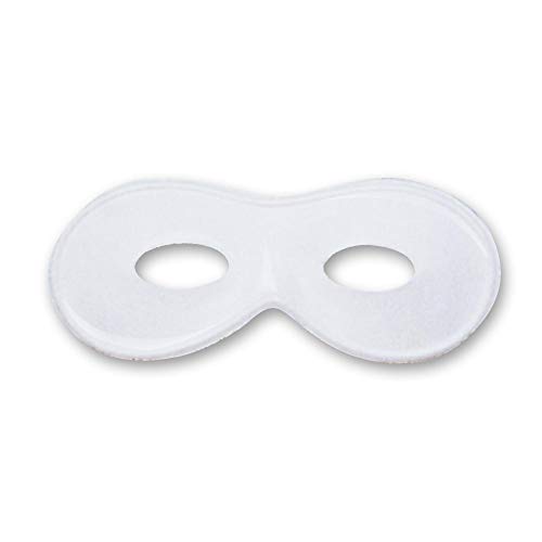 Widmann Augenmaske bemalbar weiß PVC Karneval Party Masken Augenmasken & Verkleidungen für Maskerade Kostüm Zubehör von WIDMANN MILANO PARTY FASHION