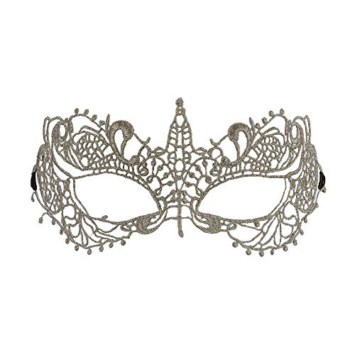 Widmann - Augenmaske Spitze, Kostümzubehör, Accessoire, Venezianisch, Maskenball von W WIDMANN MILANO Party Fashion