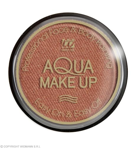 Aqua Makeup, Metallic Bronze, 15 g von WIDMANN MILANO PARTY FASHION