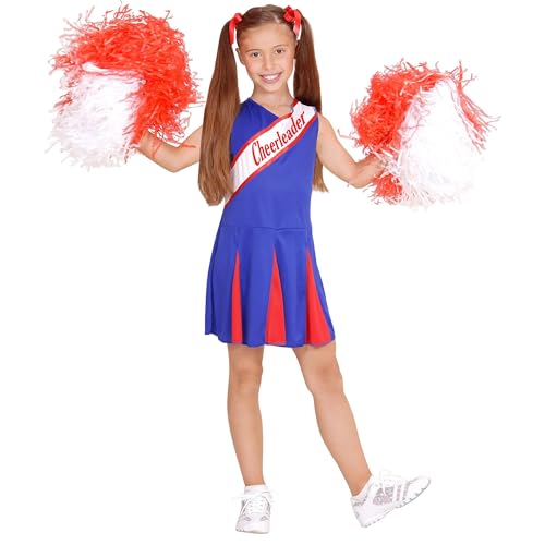 W WIDMANN MILANO Party Fashion - Kinderkostüm Cheerleader, Kleid, High School, Schuluniform, Faschingskostüme, Karneval von W WIDMANN MILANO Party Fashion