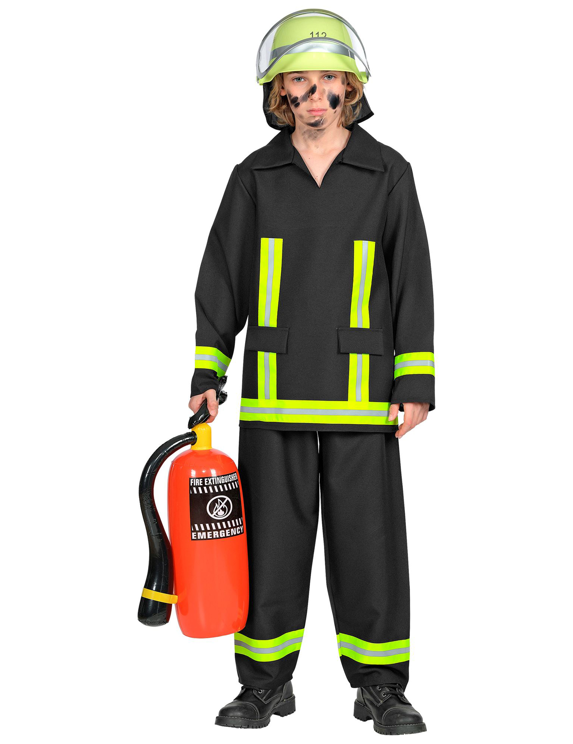 Feuerwehrmann-Kostüm für Kinder Karneval Feuerwehrmann-Kostüm für Kinder Karneval von WIDMANN