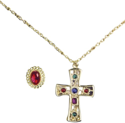 "KING SET" (necklace with cross, ring) - von WIDMANN