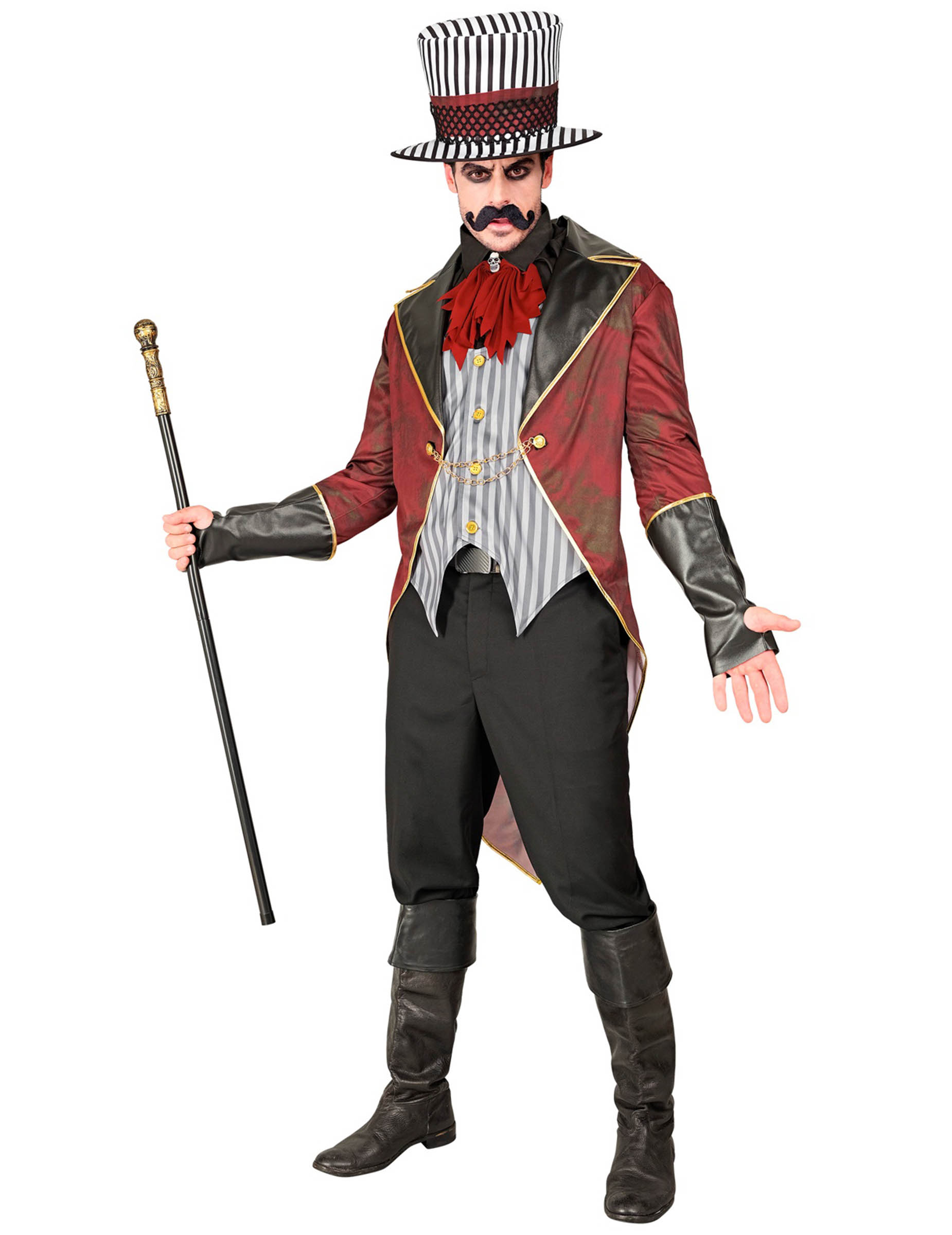 Kostüm Gruseliger Zirkusdirektor für Erwachsene Kostüm Gruseliger Zirkusdirektor für Erwachsene von WIDMANN
