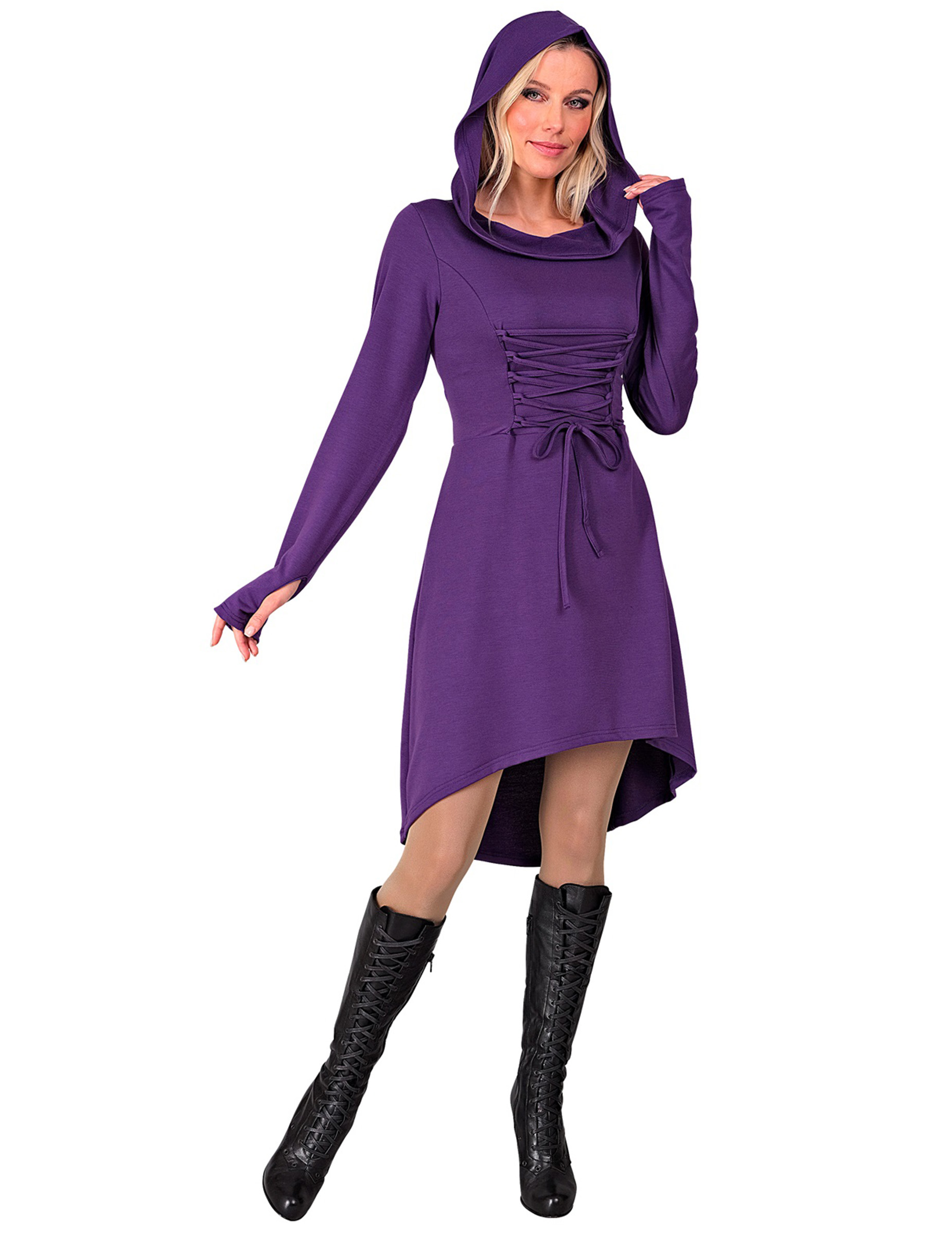 Mittelalter Gothic Kleid für Damen Mittelalter Gothic Kleid für Damen von WIDMANN