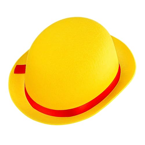 W WIDMANN MILANO Party Fashion 16802 - Clown-Hut, Gelb-Rot, Melone aus Filz, Hut, Mütze, Kostüm, Karneval, Mottoparty W WIDMANN MILANO Party Fashion 16802 - Clown-Hut, Gelb-Rot, Melone aus Filz, Hut, Mütze, Kostüm, Karneval, Mottoparty von W WIDMANN MILANO Party Fashion