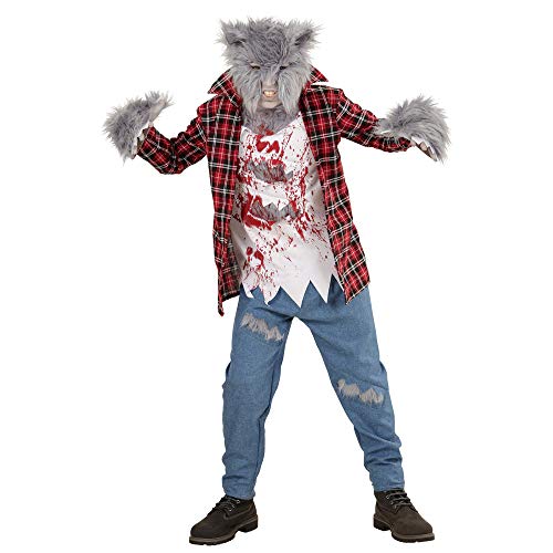 Widmann - Kinderkostüm, Werwolf, Hemd, T-Shirt, Hose, Handschuhe, Maske, Halloween, Mottoparty von W WIDMANN MILANO Party Fashion