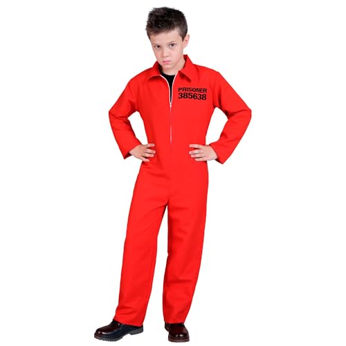 W WIDMANN MILANO Party Fashion - Kinderkostüm Häftling, Overall, rot, Sträfling, Gefangener, Verbrecher W WIDMANN MILANO Party Fashion - Kinderkostüm Häftling, Overall, rot, Sträfling, Gefangener, Verbrecher von W WIDMANN MILANO Party Fashion