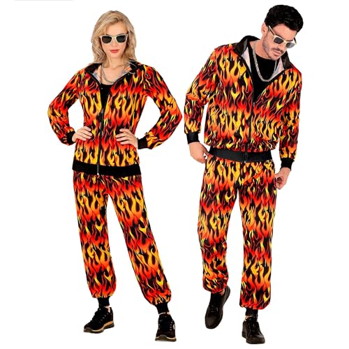 W WIDMANN MILANO Party Fashion - Kostüm Trainingsanzug, Motive, USA, 80er Jahre Outfit, Jogginganzug für Karneval & Party W WIDMANN MILANO Party Fashion - Kostüm Trainingsanzug, Motive, USA, 80er Jahre Outfit, Jogginganzug für Karneval & Party von W WIDMANN MILANO Party Fashion