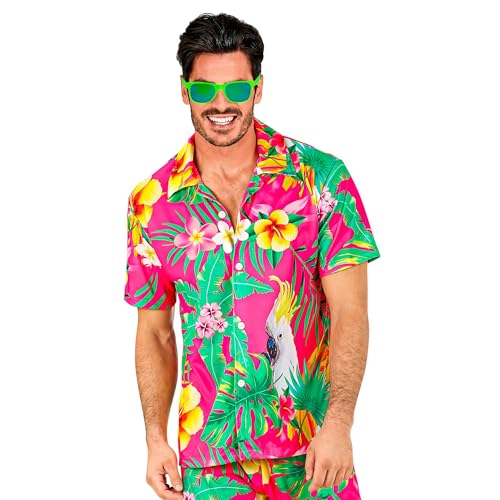 W WIDMANN MILANO Party Fashion - Hawaii Hemd, kurzarm Hemd, Blumen, Aloha, Strand Party, Verkleidung W WIDMANN MILANO Party Fashion - Hawaii Hemd, kurzarm Hemd, Blumen, Aloha, Strand Party, Verkleidung von W WIDMANN MILANO Party Fashion