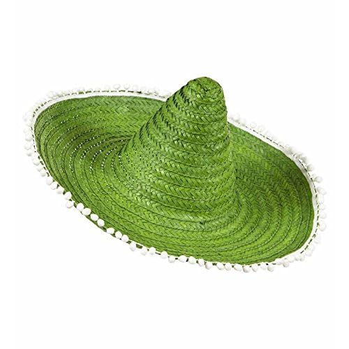 WIDMANN Sombrero mit Bommeln, 50 cm, mexikanische Mützen und Kopfbedeckung, für Kostüme von WIDMANN