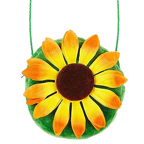 W WIDMANN MILANO Party Fashion 05848 - Handtasche Sonnenblume, Gärtner/in, Blume, Hippie-Kostüm, Accessoire, Mottoparty, Karneval von W WIDMANN MILANO Party Fashion