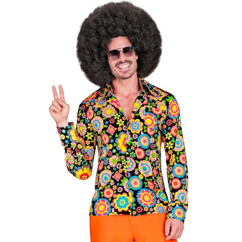 W WIDMANN MILANO Party Fashion - Hemd Hippie, Hipster, Flower Power, 60er Jahre Outfit, Faschingskostüme von W WIDMANN MILANO Party Fashion