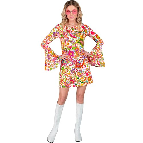 WIDMANN MILANO PARTY FASHION - Kostüm 60er Jahre Kleid, Hippie, Reggae, Flower Power, Disco Fever, Schlagermove von W WIDMANN MILANO Party Fashion
