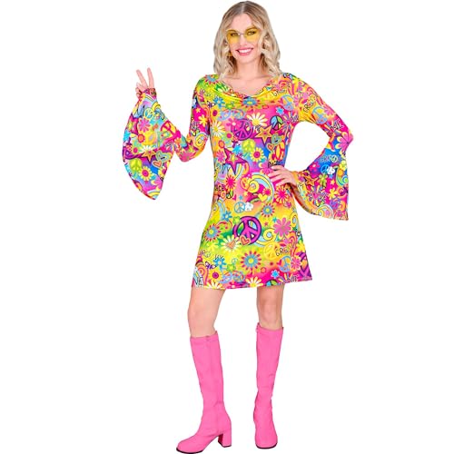 W WIDMANN MILANO Party Fashion - Kostüm 60er Jahre Kleid, Hippie, Reggae, Flower Power, Disco Fever, Schlagermove von W WIDMANN MILANO Party Fashion