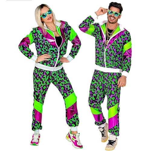 80'S PARTY ANIMAL SHELL SUIT (jacket, pants) - (XXL) von WIDMANN