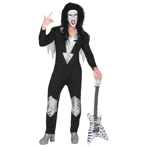 WIDMANN 70224 COSTUME HEAVY METAL ROCK STAR XL KISS #7022 von WIDMANN