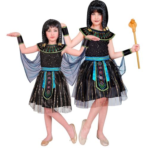 WIDMANN MILANO PARTY FASHION - Kinderkostüm ägyptische Königin, Kleid, Cleopatra, Pharao, Anubis, Herrscherin, Göttin von W WIDMANN MILANO Party Fashion