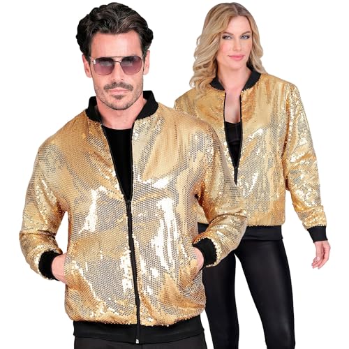 W WIDMANN MILANO Party Fashion - Party Fashion Bomberjacke, Pailletten Jacke, Weste, Party Outfit, Disco von W WIDMANN MILANO Party Fashion