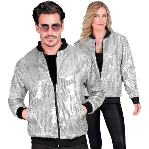 W WIDMANN MILANO Party Fashion - Party Fashion Bomberjacke, Pailletten Jacke, Weste, Party Outfit, Disco von W WIDMANN MILANO Party Fashion