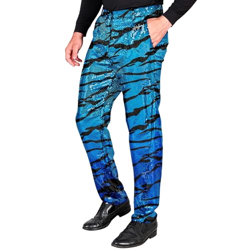 W WIDMANN MILANO Party Fashion - Party Fashion Paillettenhose für Herren, Disco Fever, Herrenhose, Party Outfit, Faschingskostüm von W WIDMANN MILANO Party Fashion