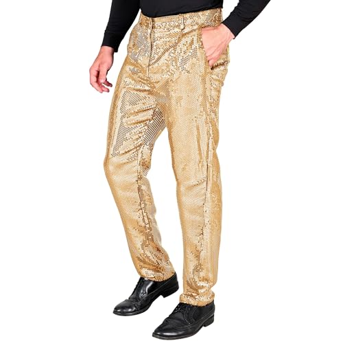 W WIDMANN MILANO Party Fashion - Party Fashion Paillettenhose für Herren, Disco Fever, Schlagermove, Herrenhose von W WIDMANN MILANO Party Fashion