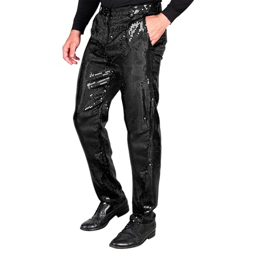 W WIDMANN MILANO Party Fashion - Party Fashion Paillettenhose für Herren, Disco Fever, Schlagermove, Herrenhose von W WIDMANN MILANO Party Fashion